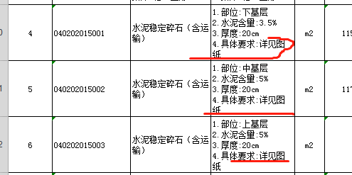 项目特征