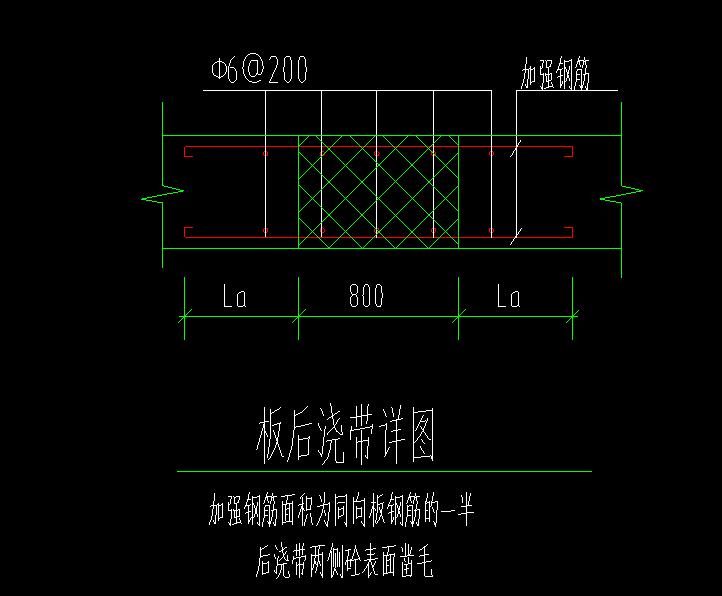 后浇带