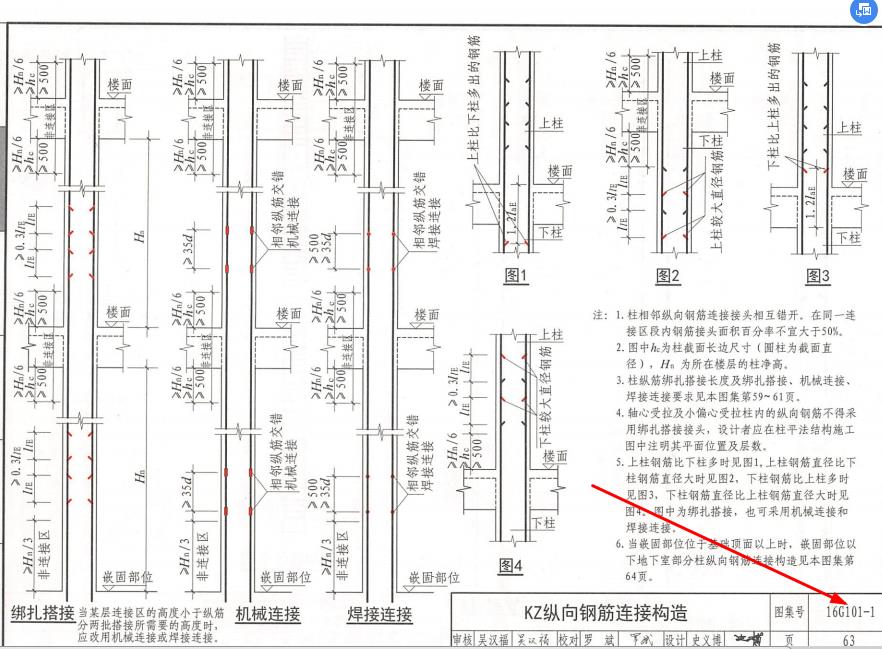 通长钢筋