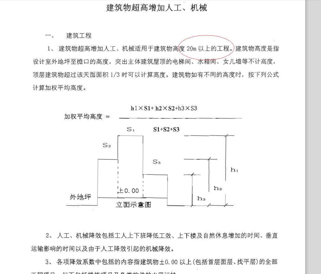 增加费