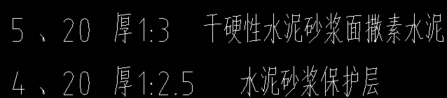 找平层