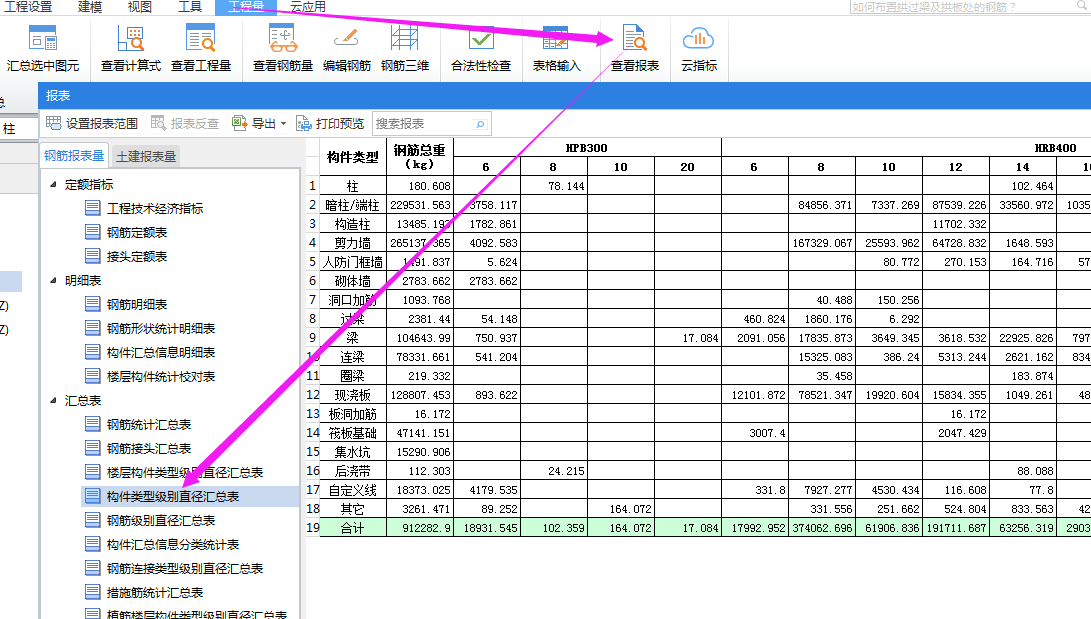 查看报表