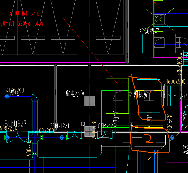 空调机房设备问题图中12分别指什么