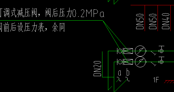 cad绘制减压阀图例符号的优化技巧