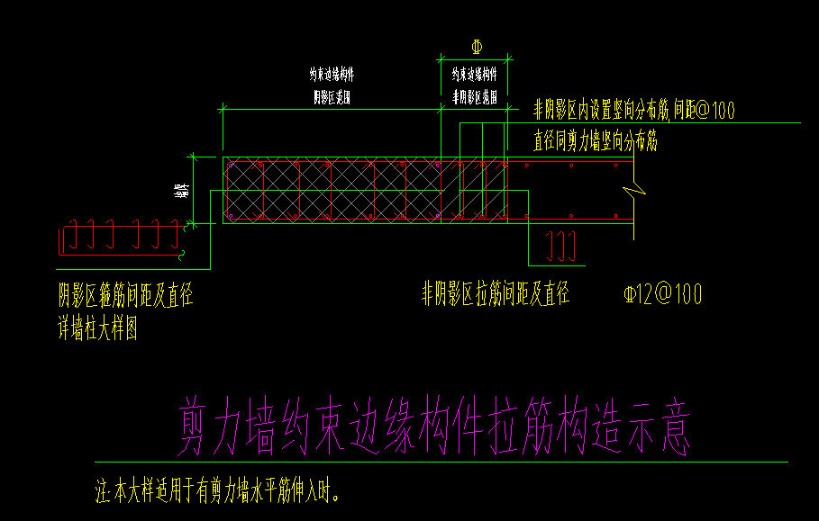 非阴影区域