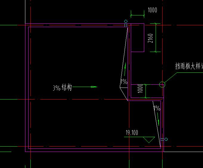 图中为厂房屋面,建筑图中3%结构找坡,屋面混凝土板是否需要布置为斜板