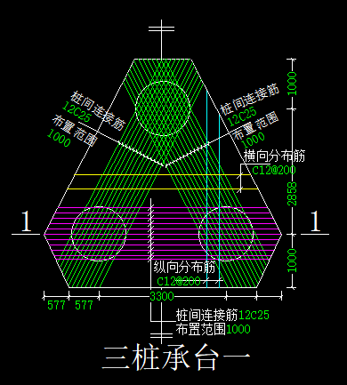 三桩承台