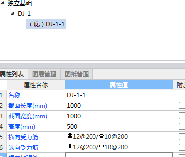 独立基础顶部钢筋