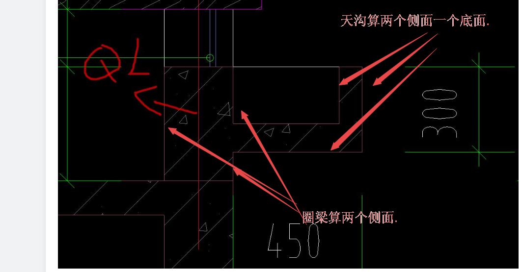 板面积