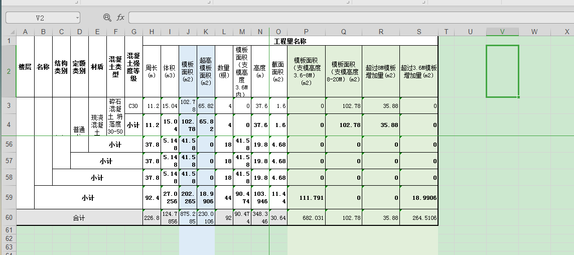 超高模板