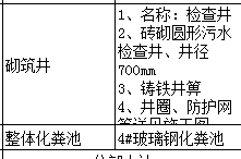 化粪池