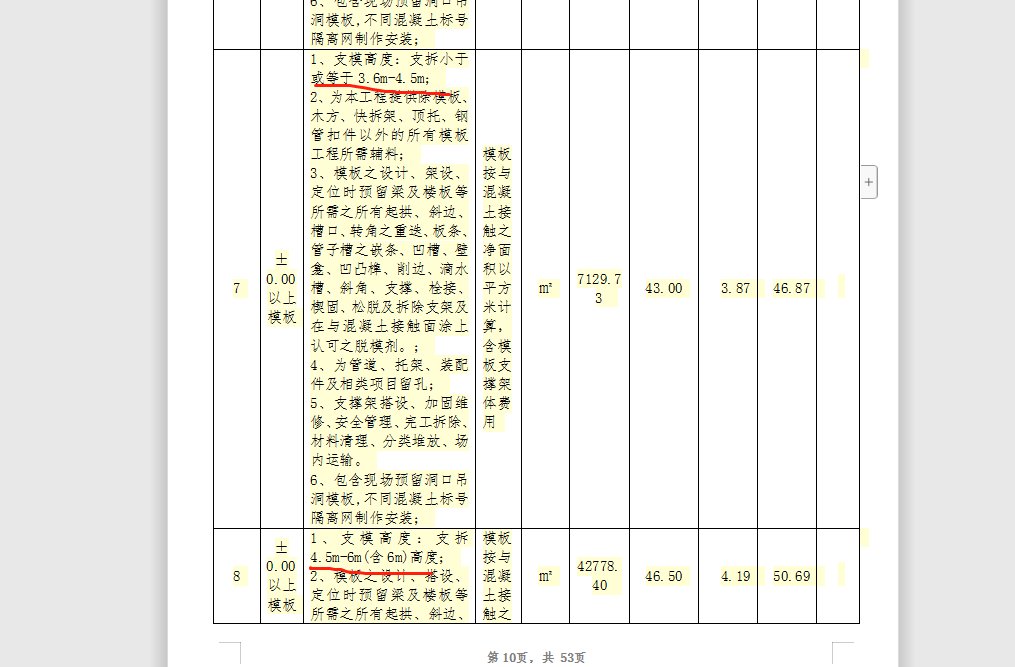 超高模板