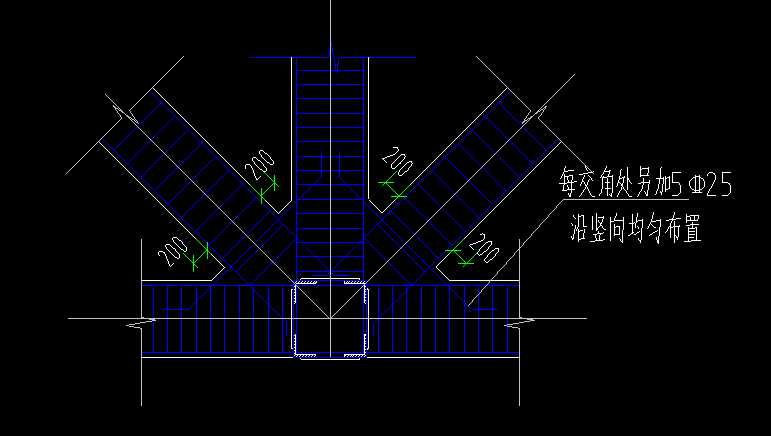 梁相交处钢筋如何布置