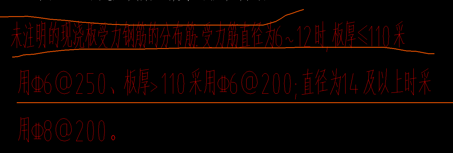 分布筋