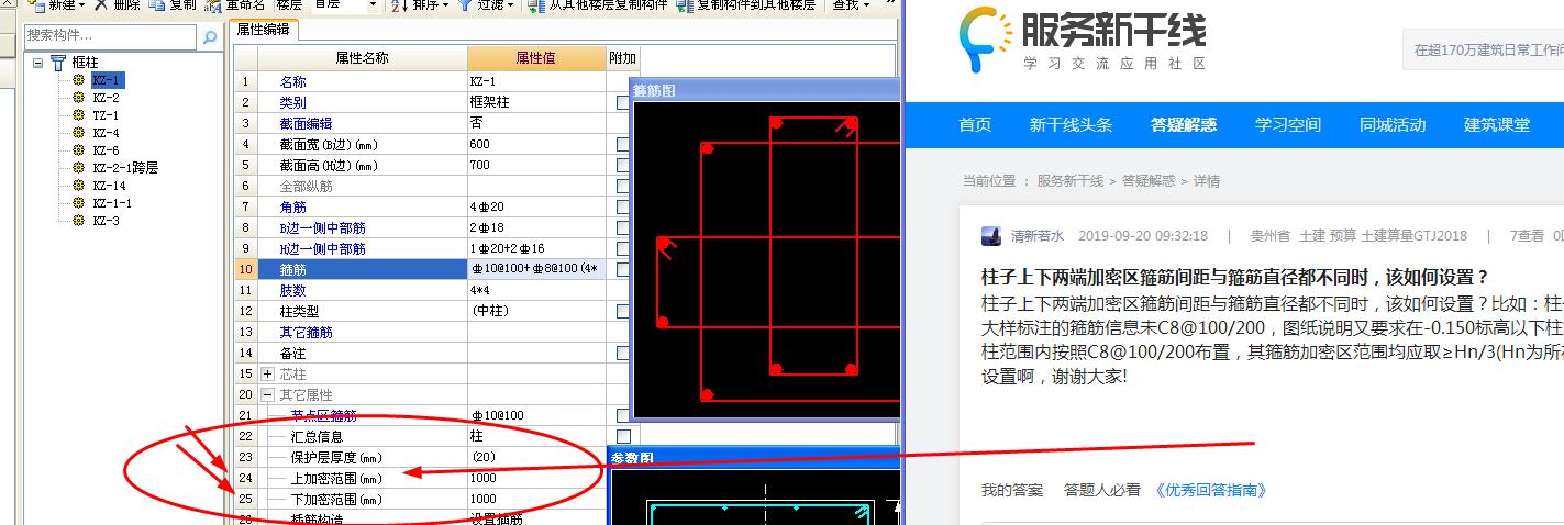 框柱