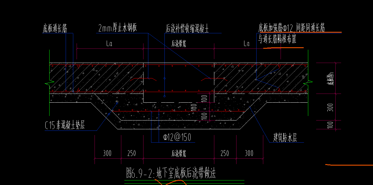 后浇带