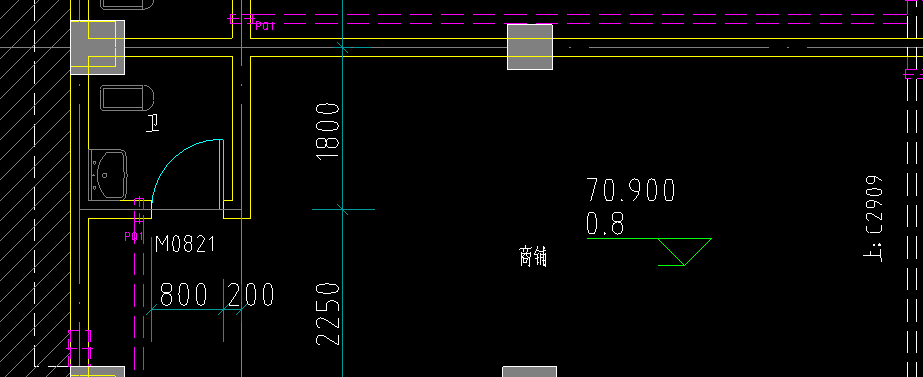 底标高