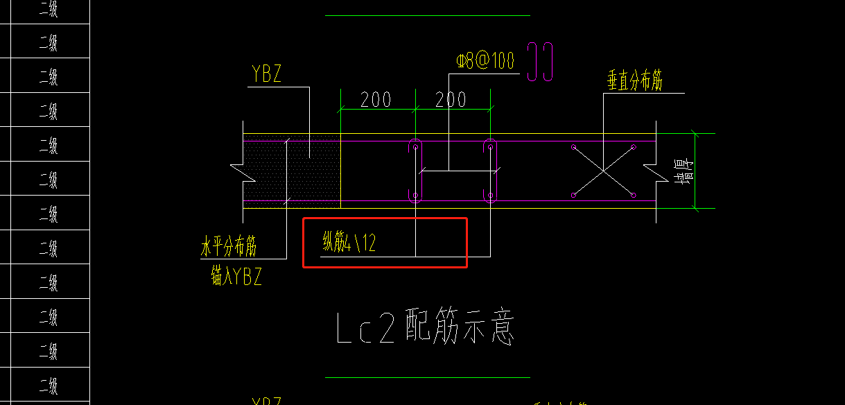 约束边缘柱