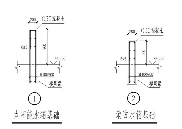 水箱基礎鋼筋如何輸入