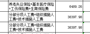 措施费