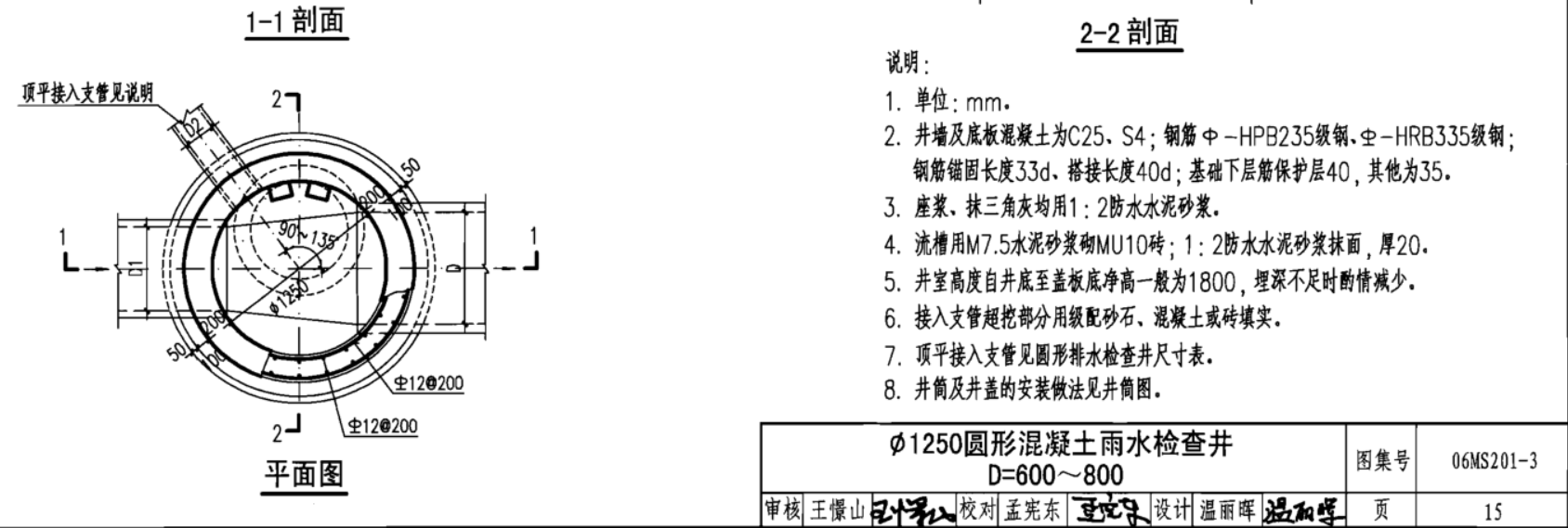 混凝土雨水