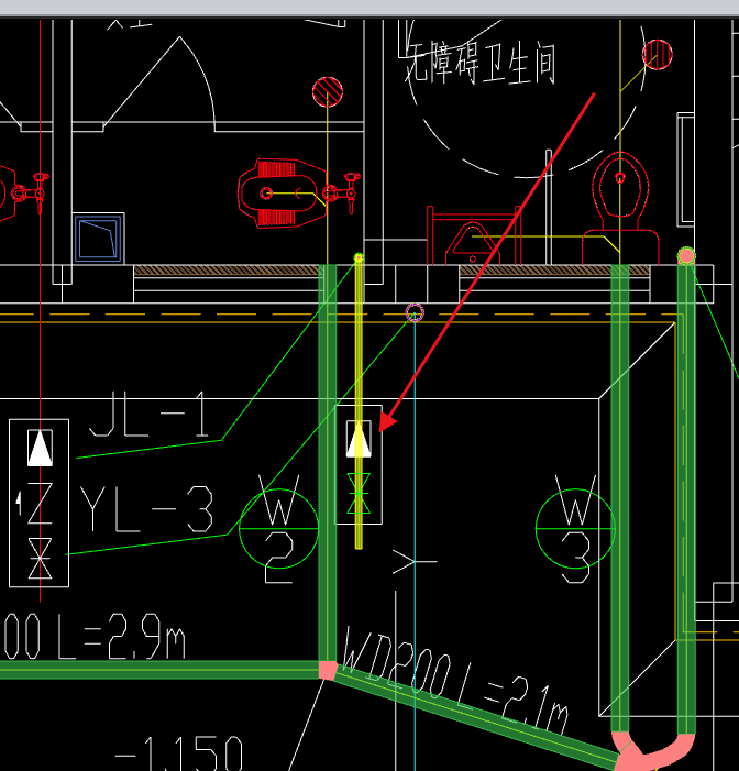 水表箭头冲哪个方向图片