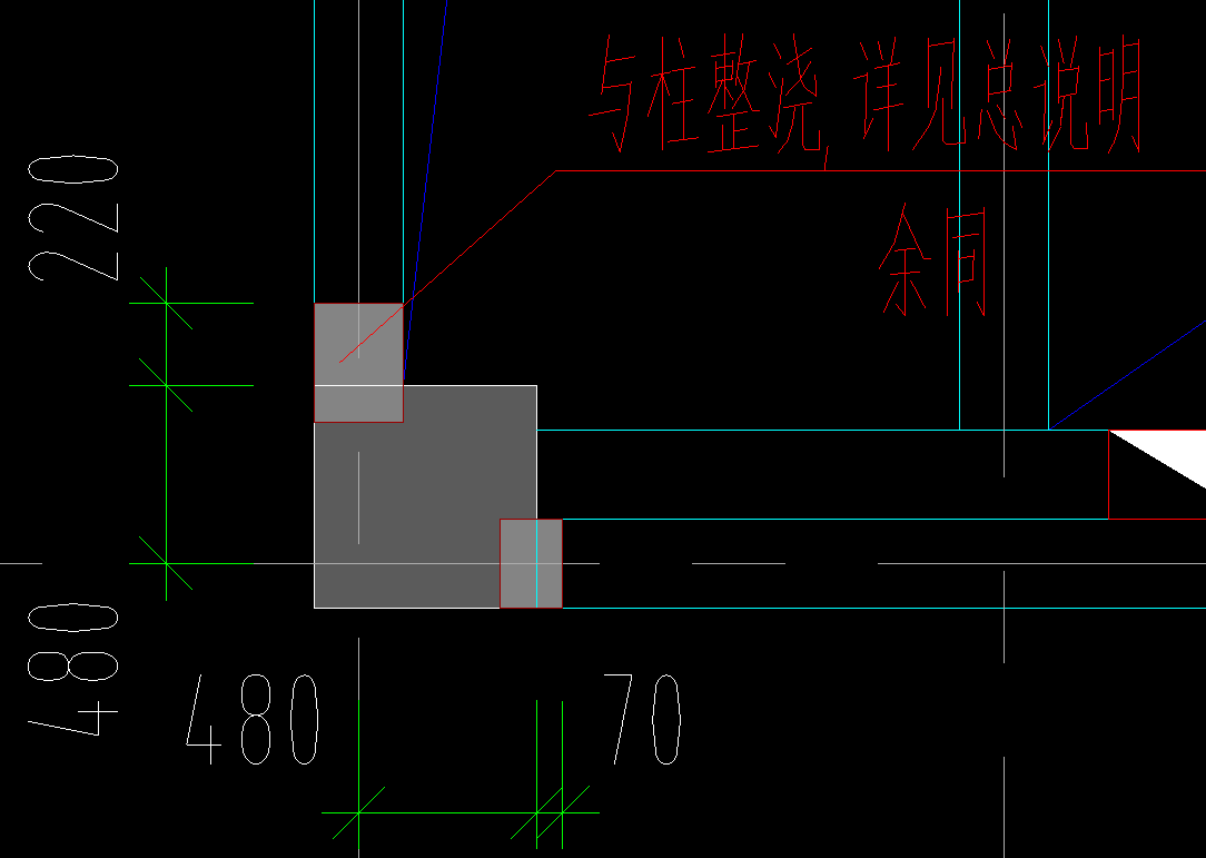 框柱