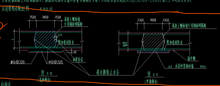 后浇带