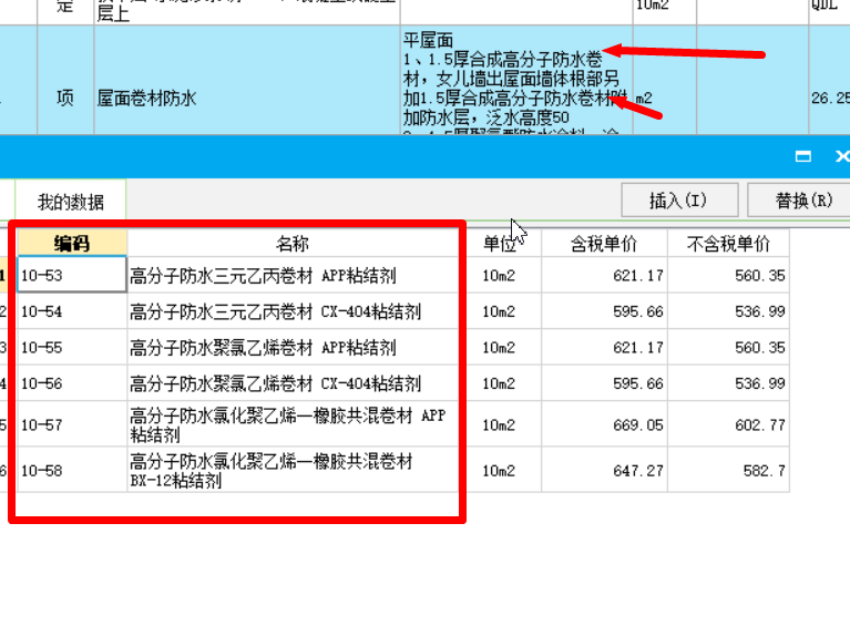 项目特征