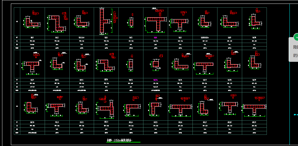 请问这种剪力墙柱表怎么绘制可以识别吗感觉一个一个画太慢了