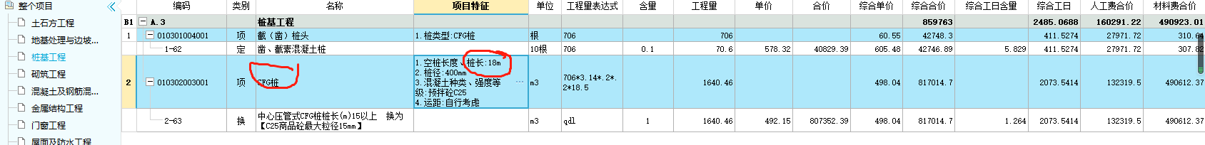 个桩