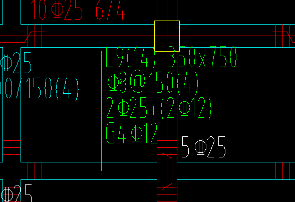 这个梁的上部通长筋怎么输
