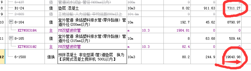 合价