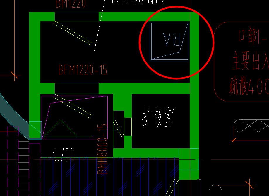 请问地下室ra是什么意思?好几个地方有