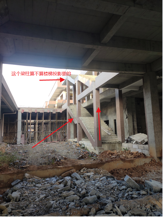 楼梯梁柱区分