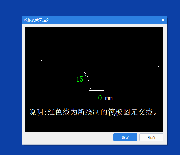 筏板变截面