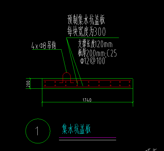 集水坑盖板