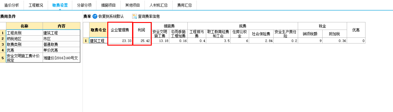 企业管理费