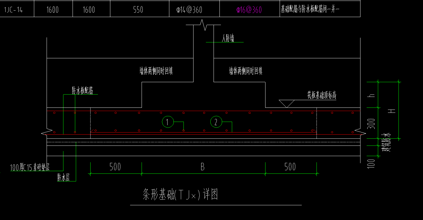 承台梁