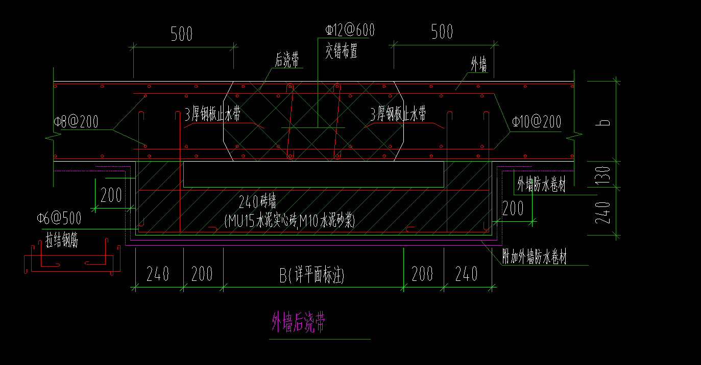 后浇带