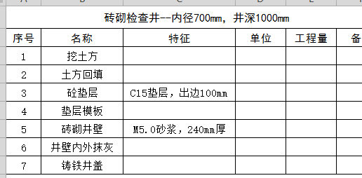 检查井