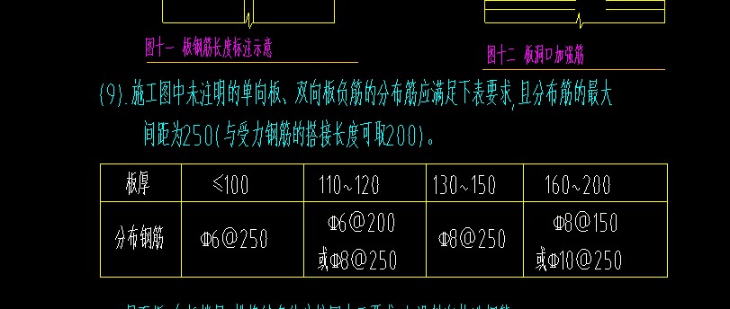 分布筋
