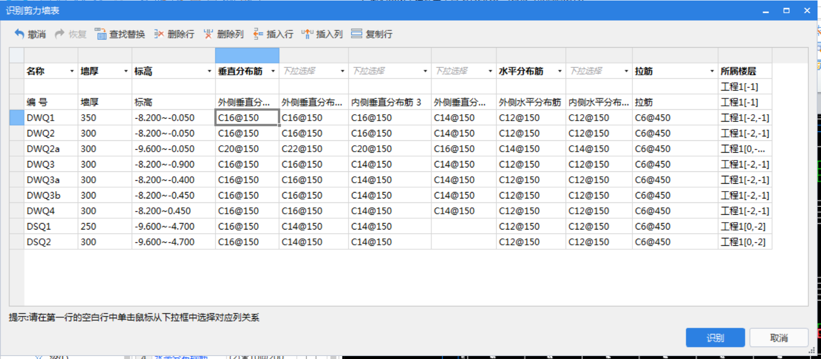 分布筋