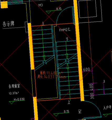 投影面