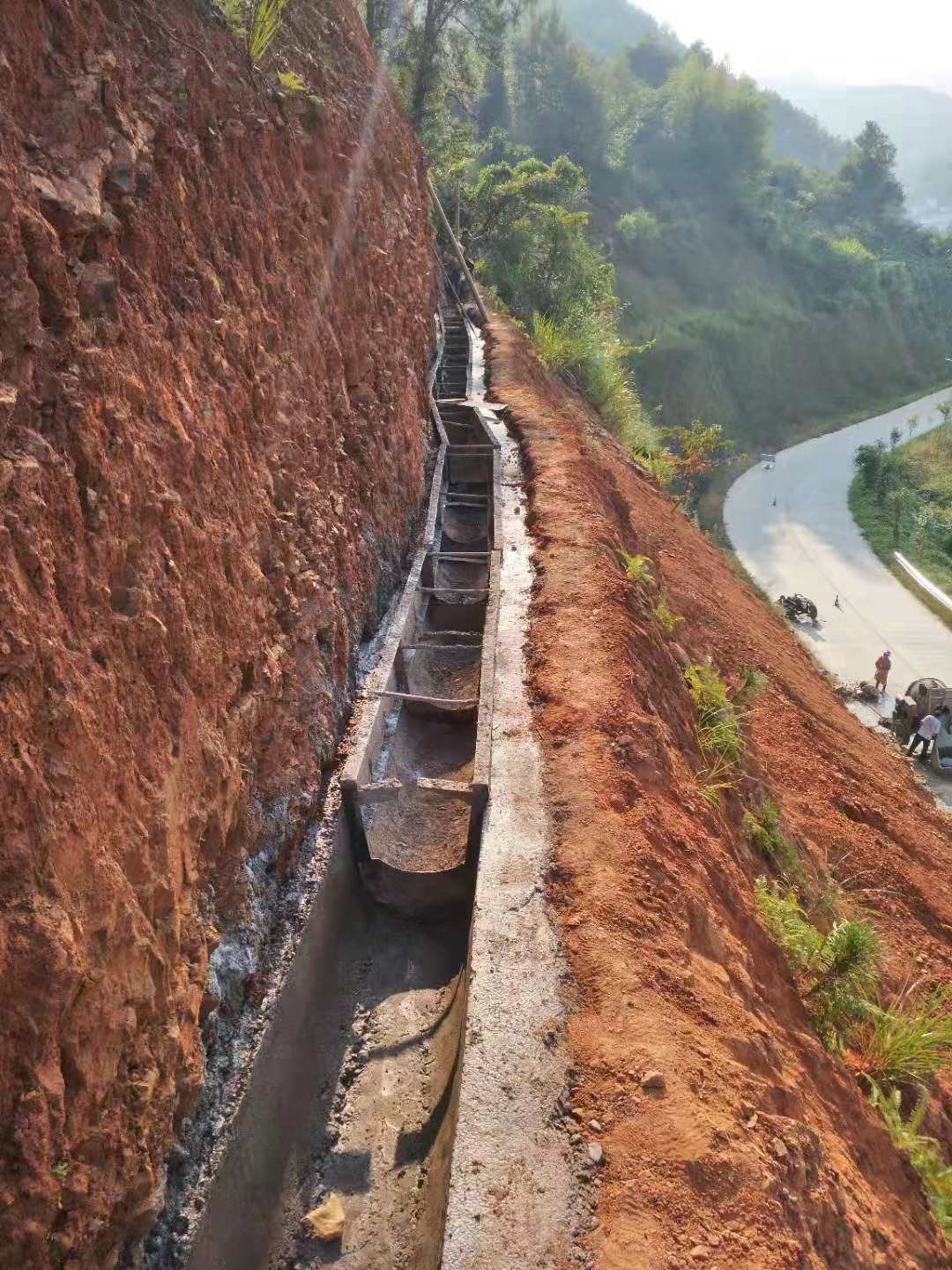 現澆砼u形排水溝怎麼套定額