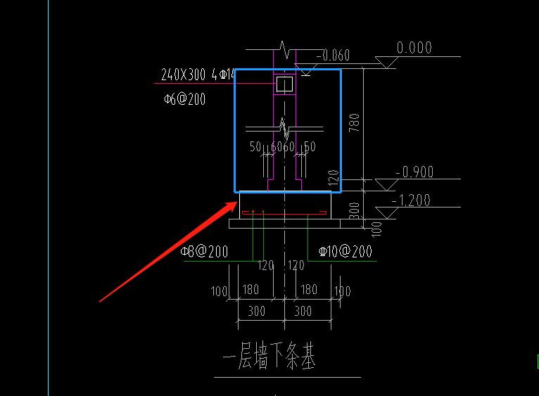 等高砖大放脚