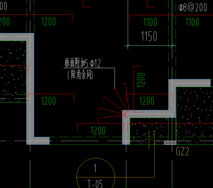 板面附加筋