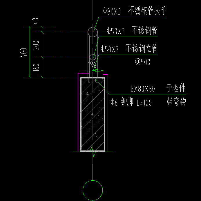 栏杆扶手