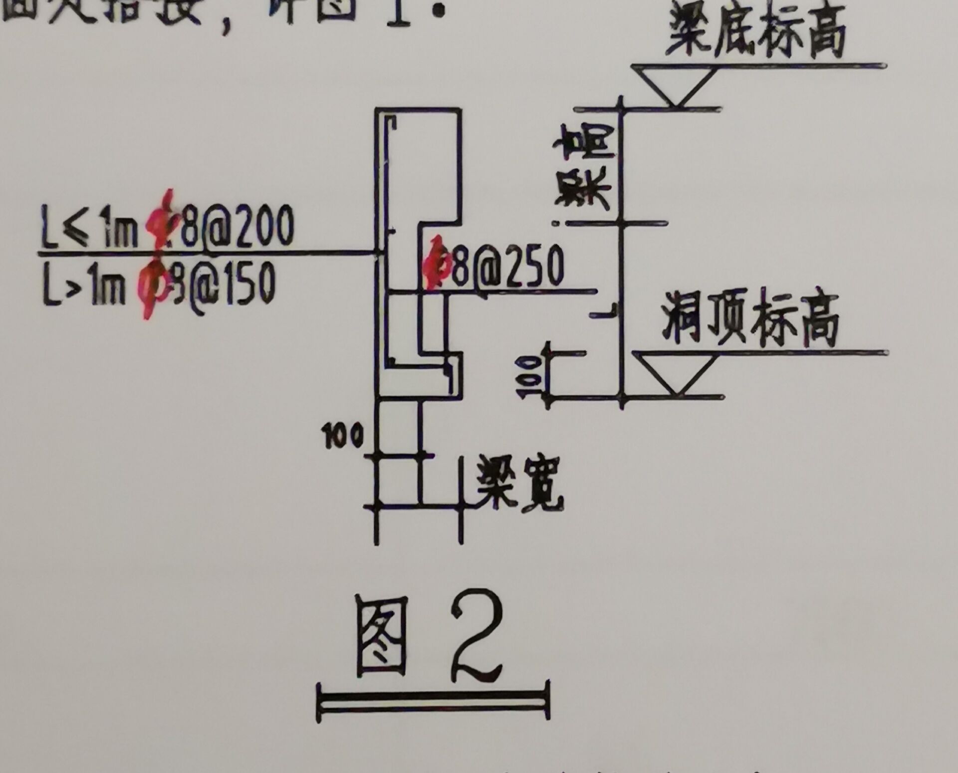 过梁剖面图图片