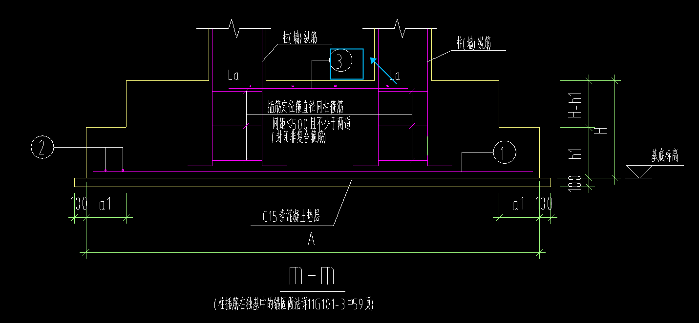 独立基础的钢筋